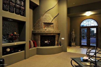 Gas Fireplace in Great Room