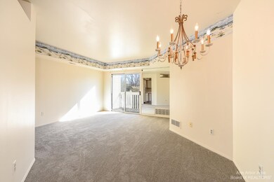 Combined living and dining room