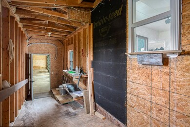 Covered Entrance to Garage from House
