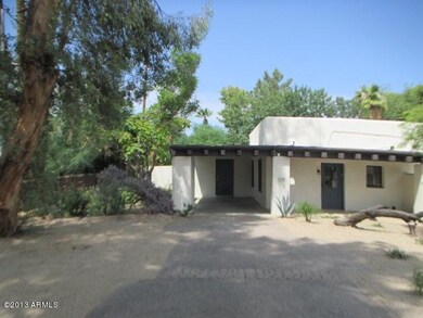 front of main house