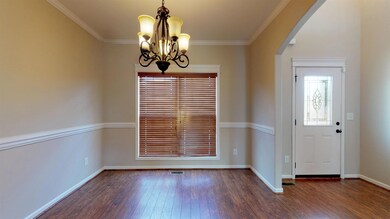 Formal dining room on the right as you come in