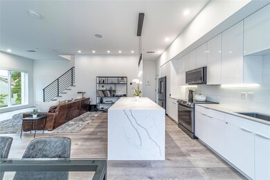 Kitchen with stainless steel appliances, a kitchen