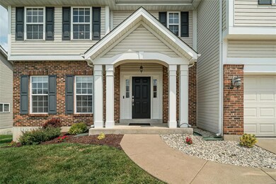 Inviting front entrance to the home.
