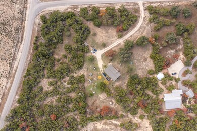 Aerial view with a rural view