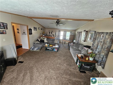 Family or media room with wet bar
