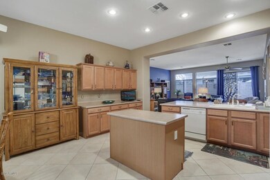 Kitchen Island. Upgraded Cabinets