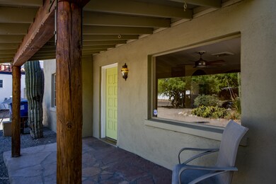 Great covered patio