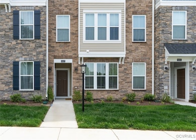 Multi unit property with stone siding