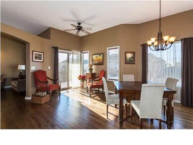 Dining Space and Family Room