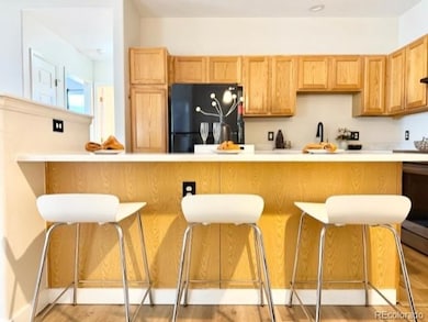 Sit/Eat at the large kitchen island.