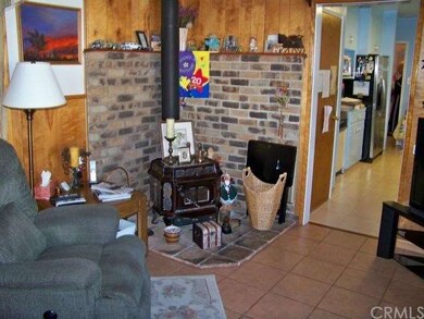Family Room with Wood Burning Stove