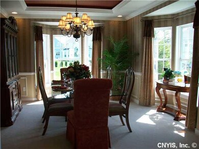Dining Room. Classic lines in stately dining room.