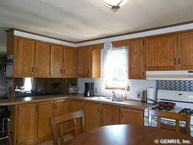 Other Kitchen has oak cabinets