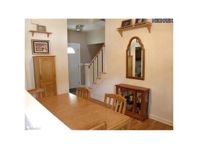Walk in the front door, open eat-in kitchen to the