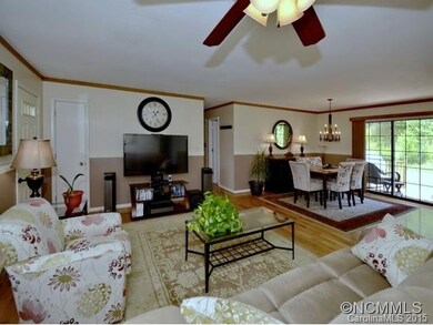 Sunny open floor plan