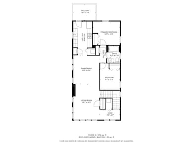 Second floor 2 bedroom 1 bathroom condo unit in Ga