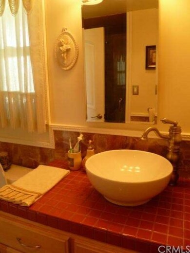 Master bathroom sink