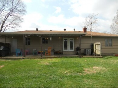 Enjoy the cov patio out back