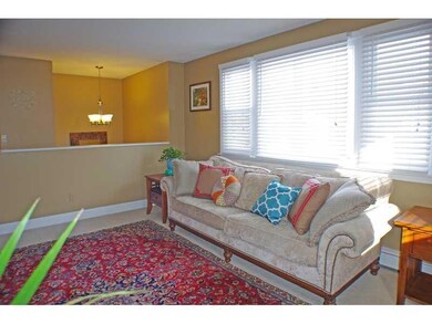 Living Room. The front hall entrance...