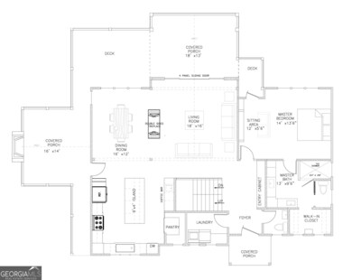 Main Level Floor Plan