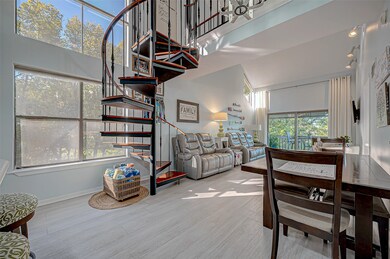 An architectural marvel featuring wide open spaces