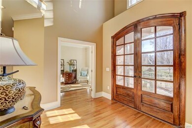 Grande double door wood with glass front door! 2 s