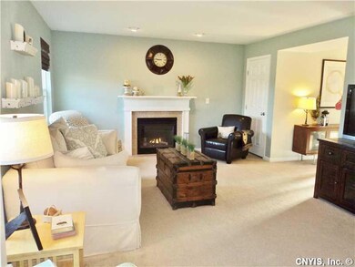 Living Room. Living/family room is bright and beau