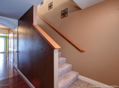 Stairs to main level