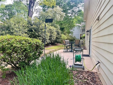 View of patio with outdoor dining space