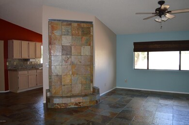 Living Room Kitchen View