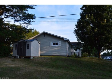 Left View with Shed
