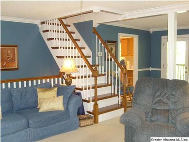 Handmade staircase leading to Loft Area - now bein