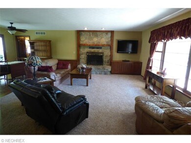 View of the Great Room from the Foyer area.  The o