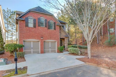 Double garage and private front entry