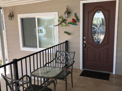 ENTRANCE FROM DECK