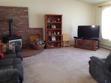 gas fireplace in livingroom