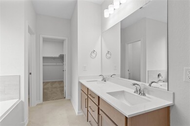 This primary bathroom is definitely move-in ready!