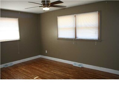 Spacious master bedroom.