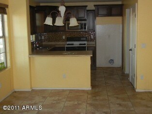 dining area and kitchen