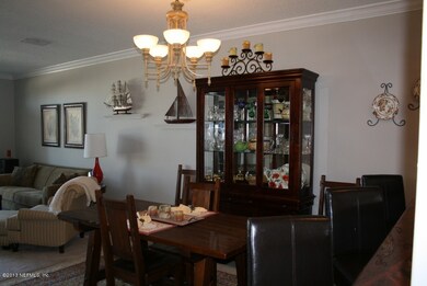 Living room, Dining room combo with view