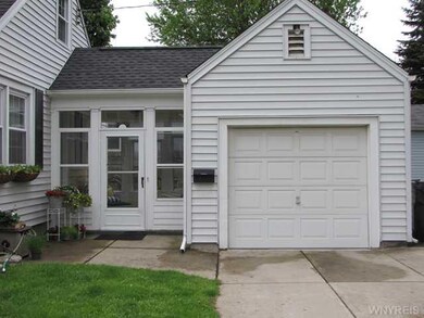Porch - Enclosed. Attached garage makes winters ea