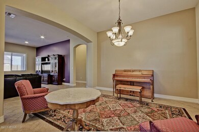 Formal Dining Room Used as Music Room