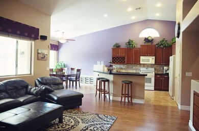 Kitchen from family room