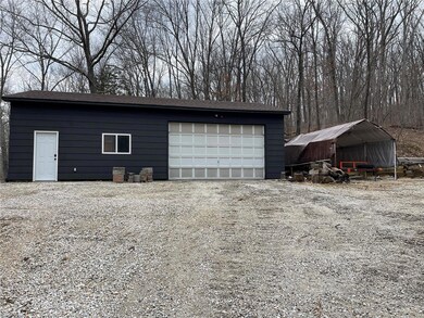 6 car garage 10' with 2 roll up and two entry door