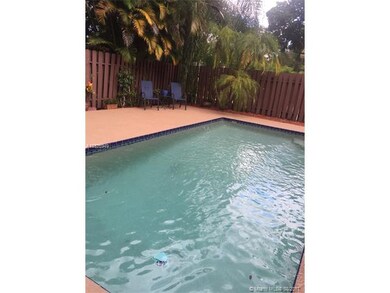 Pool and deck area