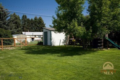 Large backyard