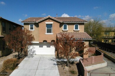 Front View displaying pretty tiled roof