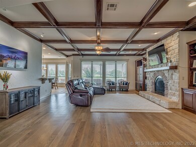 There's space to spread out in this huge living ar