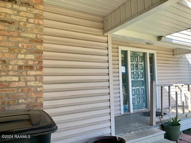 Side door & porch