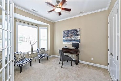 Office/Flex space with bay window and french glass
